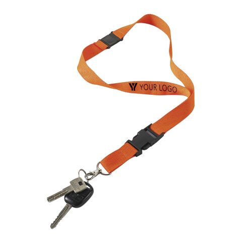 Lanyard 'Slam' aus Polyester Orange