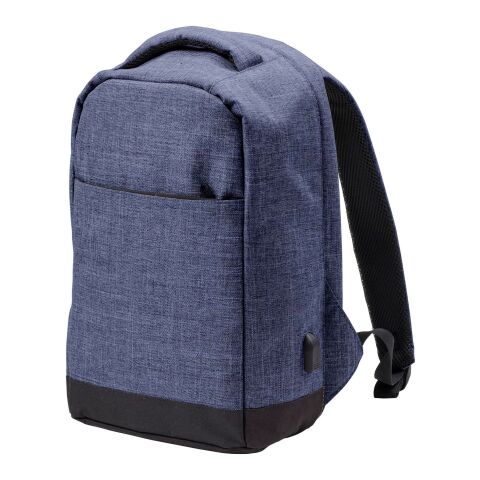 Antidiebstahl Rucksack 'Warschau' aus Polyester Blau