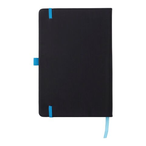 Notizbuch 'Regenbogen' aus Kunststoff Hellblau