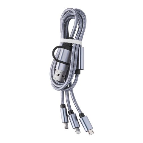 Nylon-Ladekabel Leif Silber