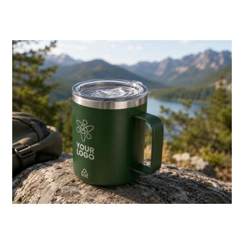 Doppelwandiger Becher aus Edelstahl (300 ml) Renate Grau