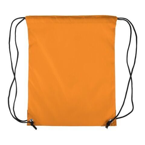 210D Polyester Kordelzug Rucksack Isolde Orange