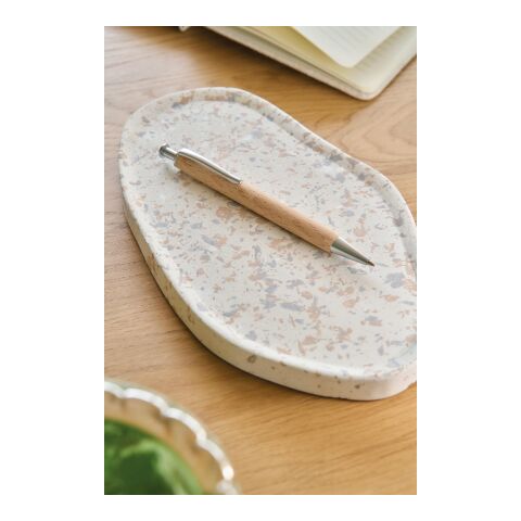 Kugelschreiber 'Toronto' aus Buchenholz Braun