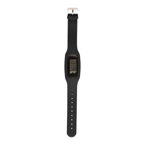 Schrittzähler 'Step' mit Silikon Armband Rot