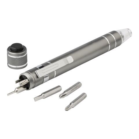Bit Set 'Excellent' aus Metall Silber