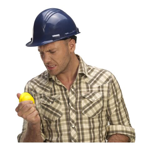 Anti-Stress Bauhelm 'Bobby' aus PU Schaum Gelb | ohne Werbeanbringung | Nicht verfügbar | Nicht verfügbar