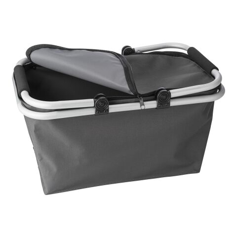 Einkaufskorb &#039;Center&#039; aus Polyester Grau | ohne Werbeanbringung | Nicht verfügbar | Nicht verfügbar