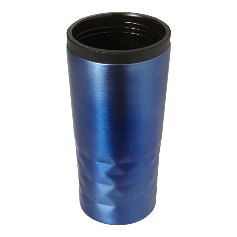 Reisebecher 'Brilliant' (300 ml) aus Edelstahl Blau | ohne Werbeanbringung | Nicht verfügbar | Nicht verfügbar