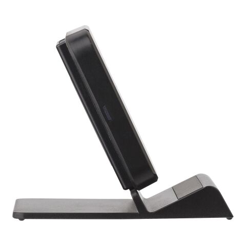 Drahtloses Ladegerät aus Kunststoff Schwarz | ohne Werbeanbringung | Nicht verfügbar | Nicht verfügbar