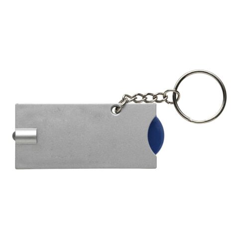 Schlüsselanhänger &#039;Spotlight&#039; aus Kunststoff Blau | ohne Werbeanbringung | Nicht verfügbar | Nicht verfügbar