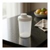 Shaker "Energy", 0,40 l weiß/schwarz