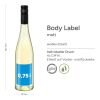 0,75 l Secco Frizzante (Glas) - Body Label ohne Werbeanbringung