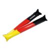 Klopfschlauch-Sticks, selbstaufblasend "Deutschland" Deutschland-Farben | 1-farbiger Siebdruck | rotes Segment | 130 mm x 50 mm