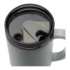 Melbourne 1200 ml RCS-zertifizierter Isolierbecher mit Strohhalm Standard | grau | ohne Werbeanbringung | Nicht verfügbar | Nicht verfügbar