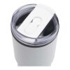 Westin 540 ml RCS Becher aus recyceltem Material, doppelwandig isoliert, mit Trinkhalm weiß