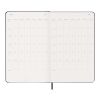 Moleskine 12M Hardcover Wochenplaner Standard | saphir | ohne Werbeanbringung | Nicht verfügbar | Nicht verfügbar