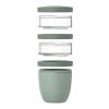 Mepal Ellipse Dreiteiliger, 500 ml + 2 x 200 ml isolierter Lunchpot Standard | salbei | ohne Werbeanbringung | Nicht verfügbar | Nicht verfügbar