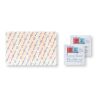 MiniKit Erste-Hilfe transparent schwarz | Nicht verfügbar | 1-farbiger Digitaler Aufkleber | Vorderseite | 39 mm x 82 mm