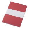 Novella Austen A5 Softcover Notizbuch aus Recyclingmaterial – 50 Blatt rot