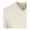 Balfour Kurzärmeliges T-Shirt V-Ausschnitt aus 200 g/m² Bio Baumwolle (OCS), unisex Sandstone | XL
