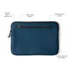 VINGA Baltimore Laptopcase 12-15“ navy blau | ohne Werbeanbringung | Nicht verfügbar | Nicht verfügbar