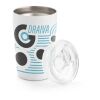 SLIDER. Reisebecher (Sublimation) aus Edelstahl 380 ml Weiß | ohne Werbeanbringung | Nicht verfügbar | Nicht verfügbar | Nicht verfügbar