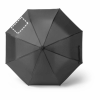 SKYLAR. 2-in-1-Regenschirm mit Einkaufstasche inklusive. Dieser ist aus recyceltem Polyester schwarz | ohne Werbeanbringung | Nicht verfügbar | Nicht verfügbar | Nicht verfügbar