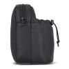 Croaabody Flaschenhalter-Tasche mit Paracord-Gurt Schwarz | Digital Transferdruck | Fach | 65 mm x 65 mm