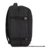 R-PET 600D Handgepäck Rucksack 22L Schwarz | Digital Transferdruck | Vorderseite | 120 mm x 170 mm