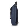 rPET 600D Navi Laptop-Rucksack 36 x 40 x 10 cm Marineblau | Digital Transferdruck | Vorderseite | 180 mm x 190 mm