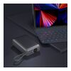Nova Powerbank 22,5 W Power Delivery mit integrierten Kabeln 20000 mAh Dunkelgrau