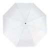 Daintree 190T Pongee 21.5" Faltbarer winddichter Regenschirm Auto open Weiss | ohne Werbeanbringung | Nicht verfügbar | Nicht verfügbar