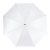 Verdure 190T Pongee 23" Winddichter Hakenschirm Auto open Weiss