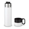 Isolierflasche mit Becher 500ml Gemischt | ohne Werbeanbringung | Nicht verfügbar | Nicht verfügbar | Nicht verfügbar