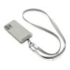 Nivo Crossbody-Handyband aus RCS recyceltem PET grau | ohne Werbeanbringung | Nicht verfügbar | Nicht verfügbar