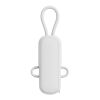 Urban Vitamin Dublin 100W 4-in-1-Kabel am Schlüsselanhänger weiß