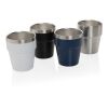 Clark Doppelwandige RCS Kaffeetasse 300ml silber | ohne Werbeanbringung | Nicht verfügbar | Nicht verfügbar