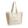BEAU AWARE™ Allround-Shopper aus rec. Canvas 400gr/m² weiß | ohne Werbeanbringung