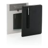 Basic Hardcover PU A5 Notizbuch mit Stylus-Stift schwarz | ohne Werbeanbringung | Nicht verfügbar | Nicht verfügbar | Nicht verfügbar