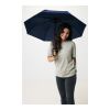 Yara 21“ AWARE™ rPET Regenschirm mit Karabiner navy blau | ohne Werbeanbringung | Nicht verfügbar | Nicht verfügbar