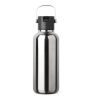 VINGA Cael RCS Stainless-Steel Trinkflasche 600ml Silbergrau | ohne Werbeanbringung | Nicht verfügbar | Nicht verfügbar