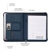 VINGA Baltimore RCS A4 Portfolio navy blau | ohne Werbeanbringung | Nicht verfügbar | Nicht verfügbar