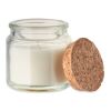 Kerze aus Pflanzenwachs 70g beige | ohne Werbeanbringung | Nicht verfügbar | Nicht verfügbar