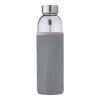 Glasflasche "Neo" (500ml) mit Neoprenhülle Grau | ohne Werbeanbringung | Nicht verfügbar | Nicht verfügbar