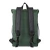 rPET-Polyester (600D) Rolltop-Rucksack Yani Schwarz | ohne Werbeanbringung | Nicht verfügbar | Nicht verfügbar