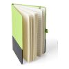 rPET-Polyester-Notizbuch A5 Yuna beige | ohne Werbeanbringung