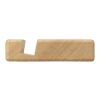 Telefonhalter Nyla | Recyceltes Holz Braun