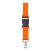 Lanyard 'Slam' aus Polyester Orange