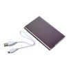Powerbank 'Blogger' aus Kunststoff grau