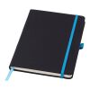 Notizbuch 'Regenbogen' aus Kunststoff Hellblau